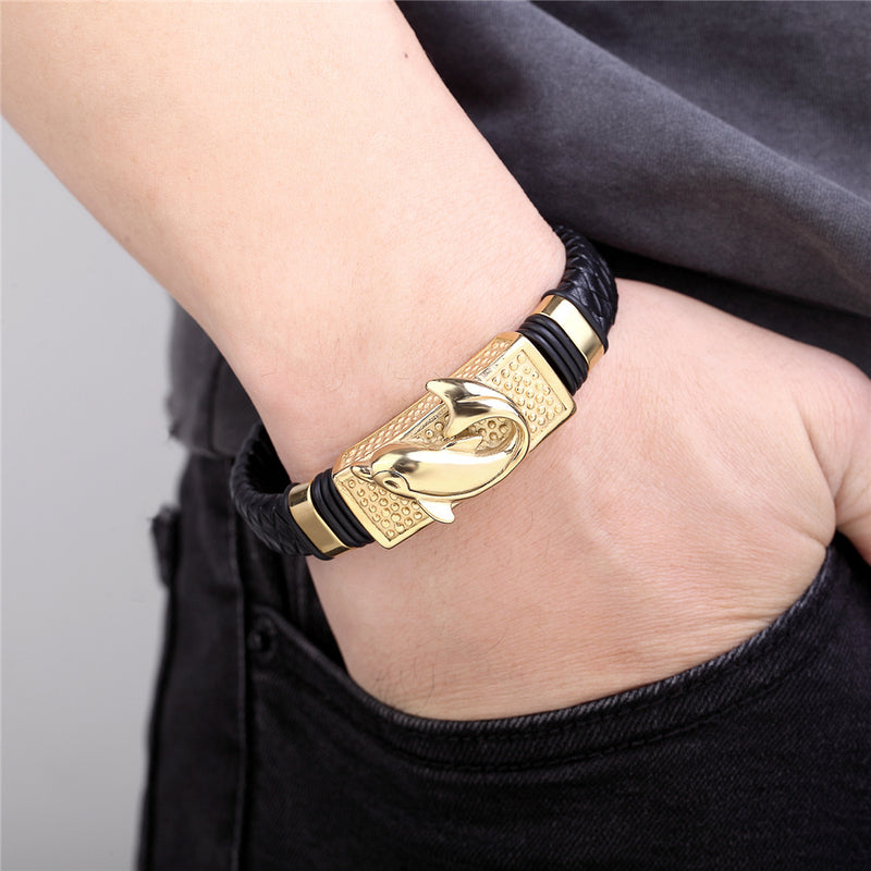 Men's Bracelet Ethnic Symbol