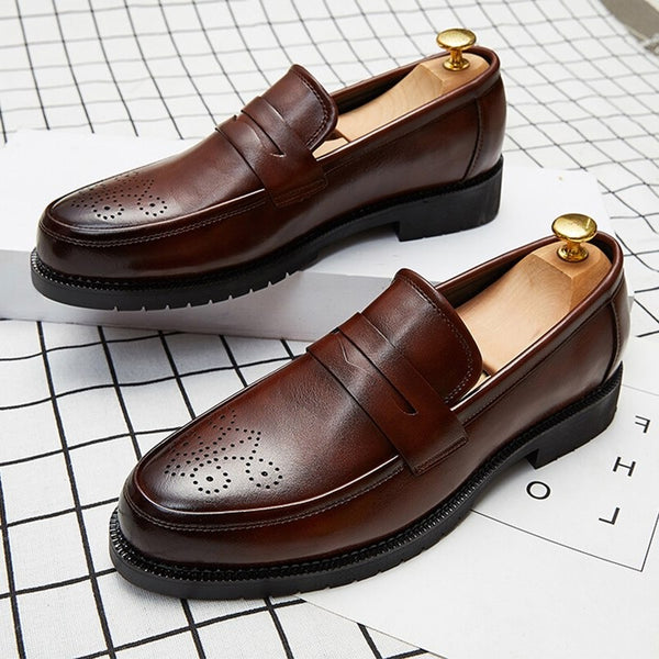 Luxury Brand Penny Loafers Men Casual Shoes Slip on