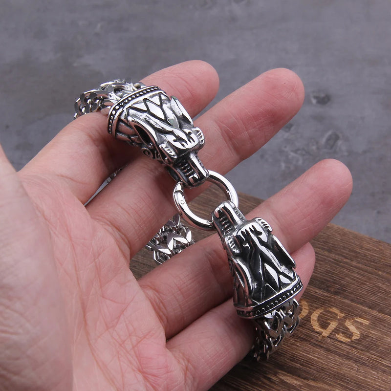 Viking Hunters Stainless Steel Bracelet