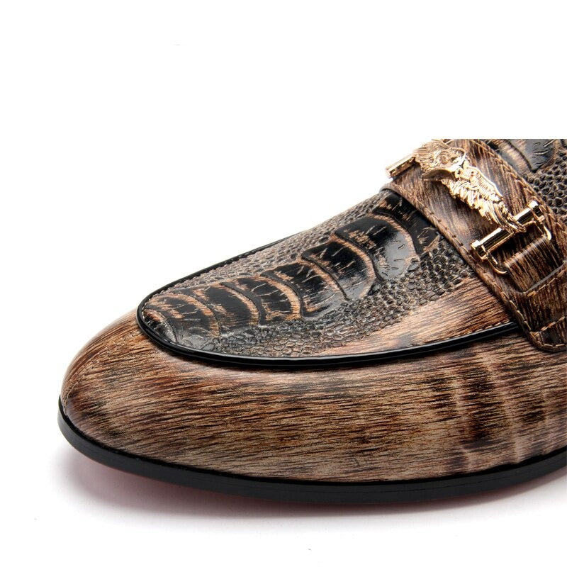 Männer Freizeitschuhe Designer männliche braune Loafer