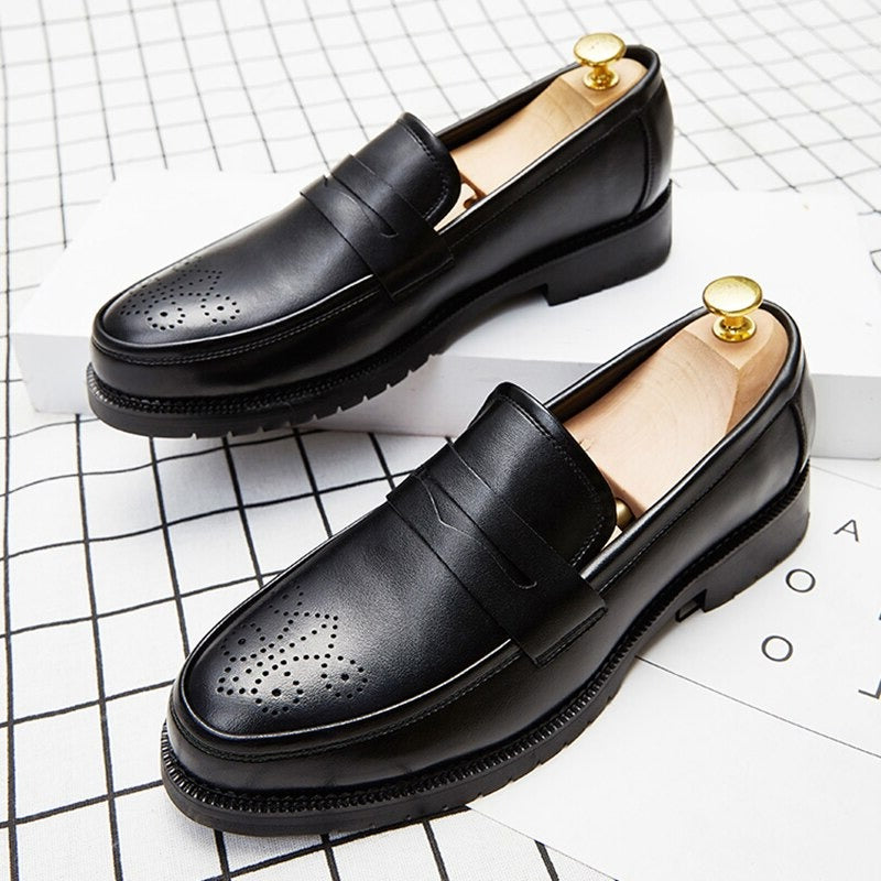 Luxury Brand Penny Loafers Men Casual Shoes Slip on