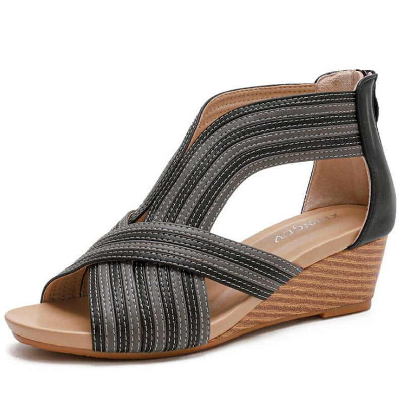 Platform Wedge heel platform sandals