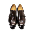 Luxury Men's Double Buckle Monk Strap Formal Shoes