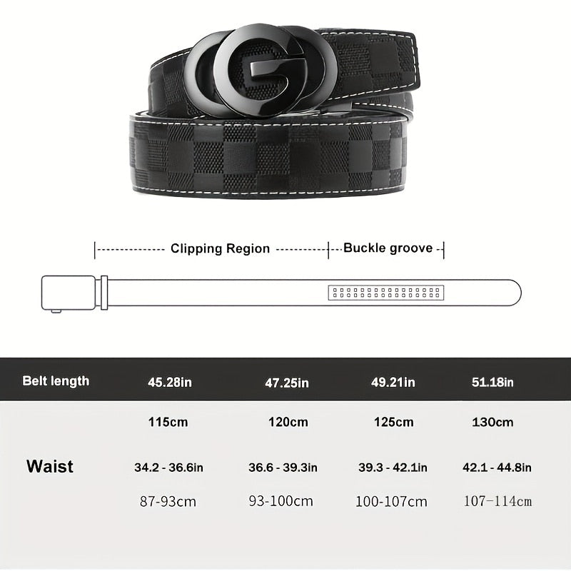 Men's Belt Business Casual Leather Belt
