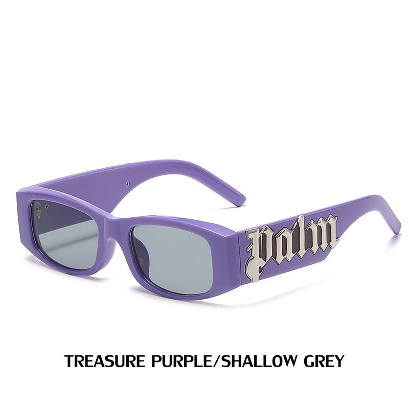 Bügel-Sonnenbrille, UV-Schutz, Persönlichkeit, kleiner Rahmen