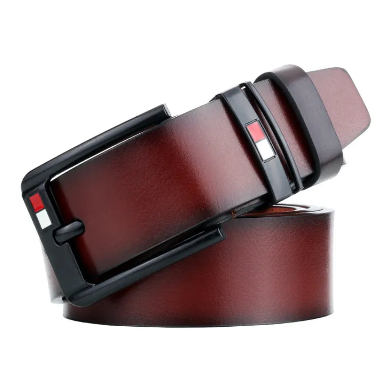 Men Belt High Quality PU Leather Strap Luxury Designer Brand