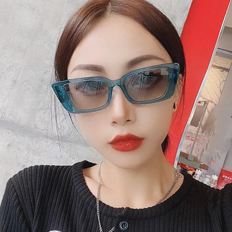 Women's Brand Designer Women Sunglasses Square Eyewear