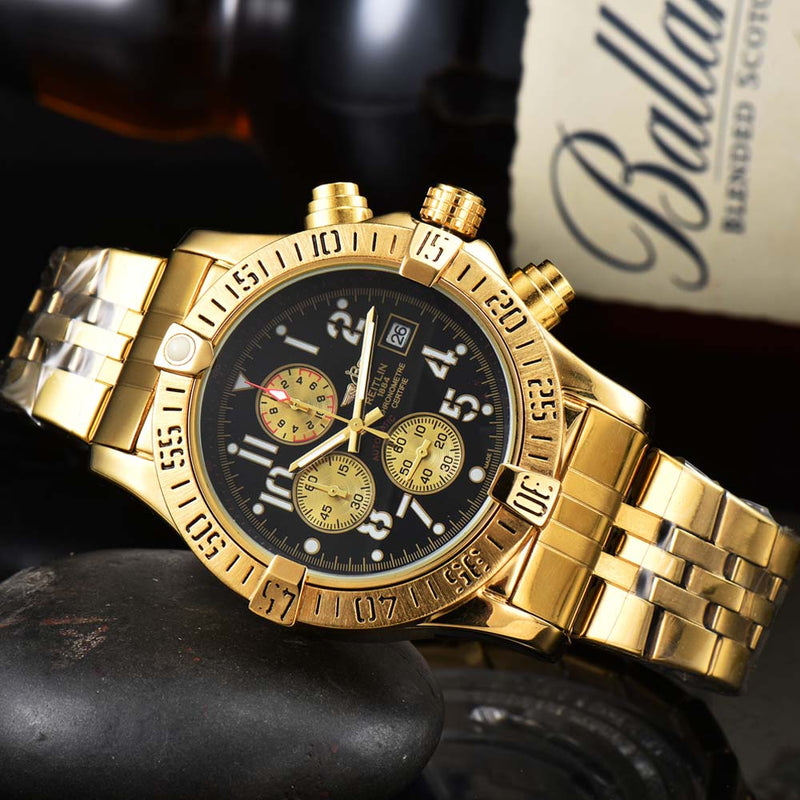 Breitling Watches For Men's Top High Quality Luxury Automatic Date