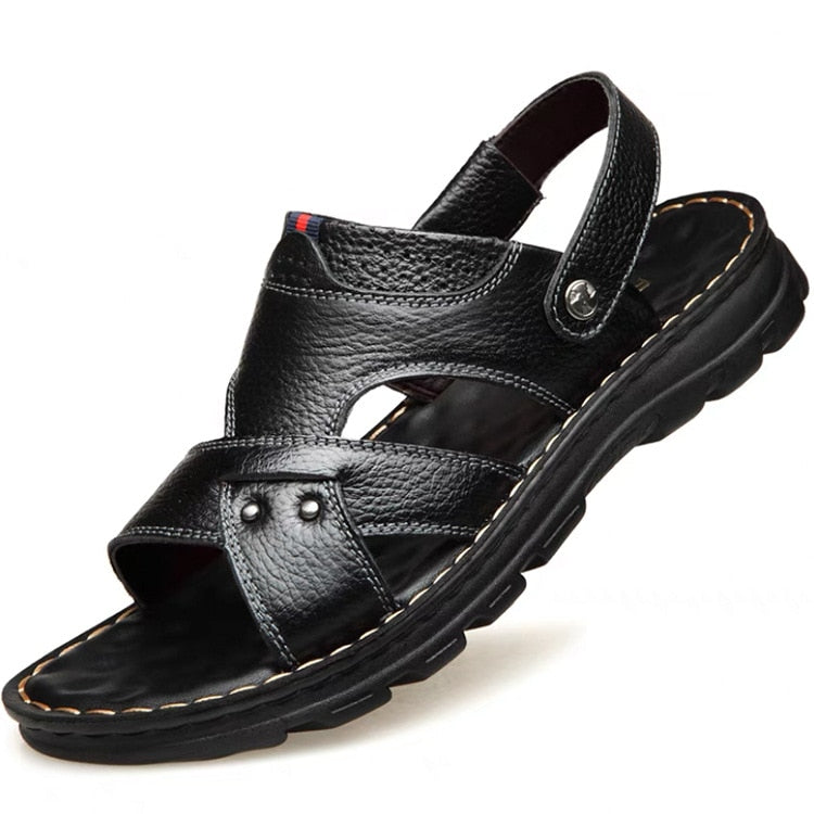 Sandals Genuine leather comfortable slip-on