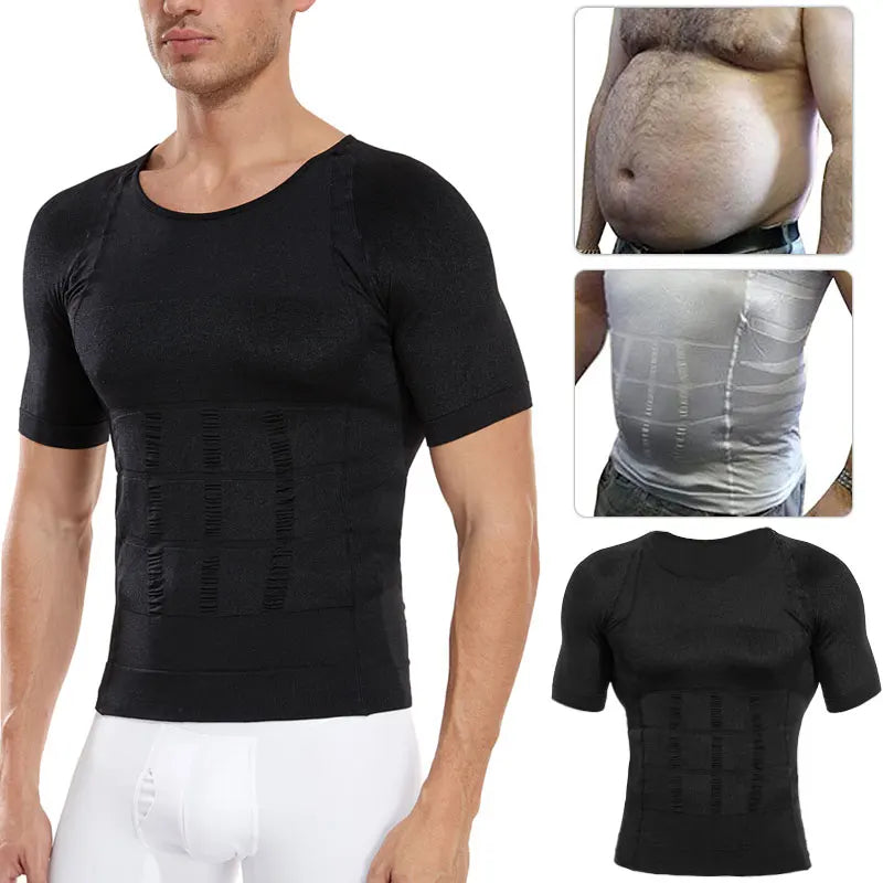 Men's Slimming Body Shaper Compression Shirt