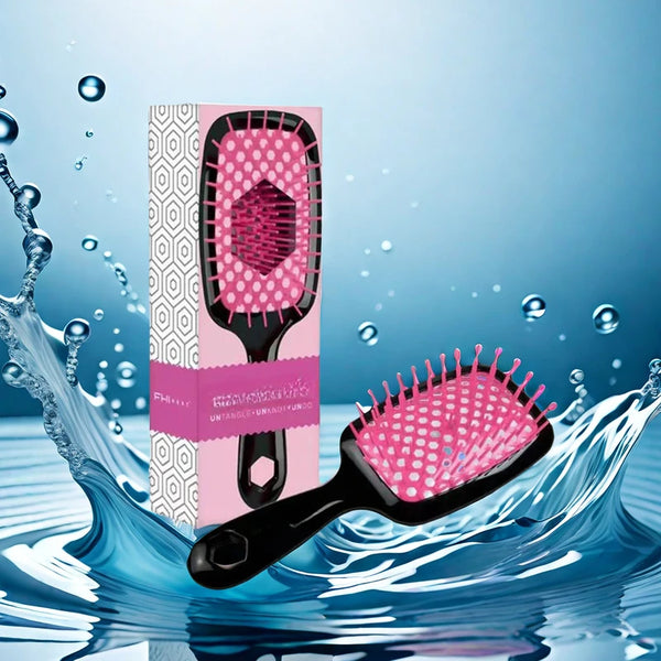 Unbrush Hair Comb Ventilation Massage Comb Hollowing Out Hairbrush Untangle Unknot Undo Hair Brush Women Hair Care