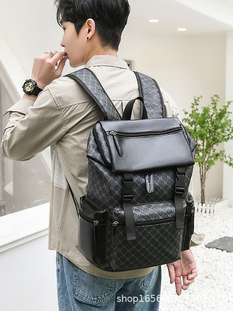 Versatile Large Capacity Backpack Fashion Street