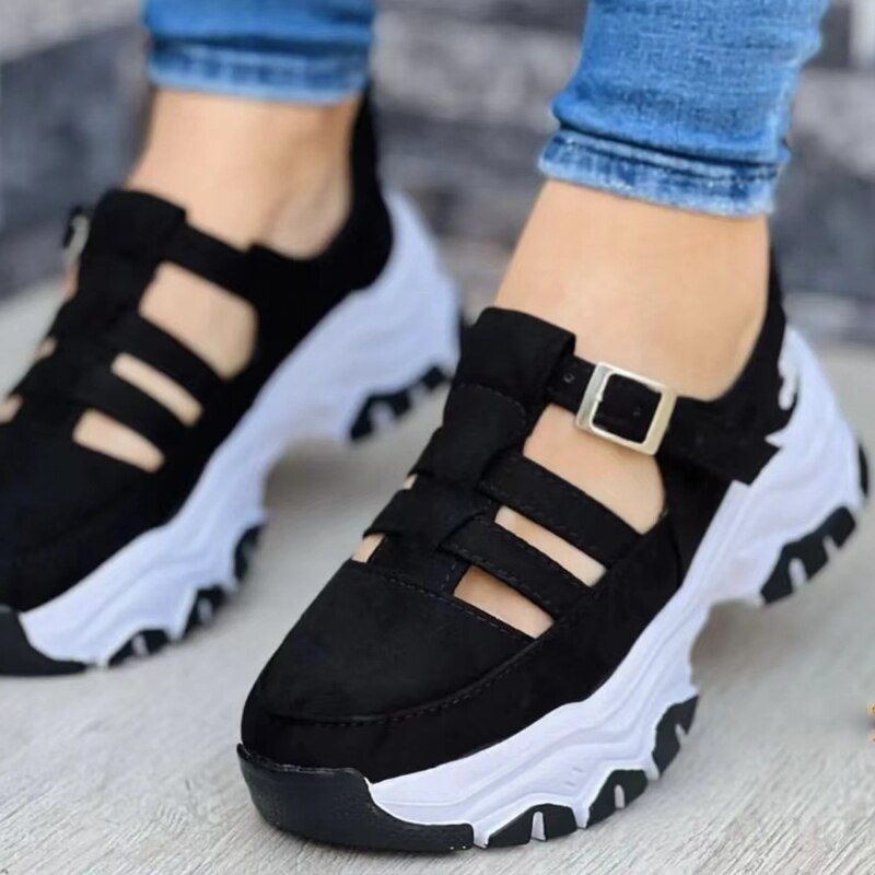 Sneakers Lady Hollow Out Shoes Woman Summer