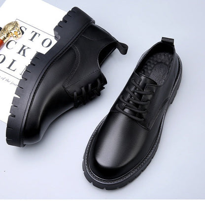 Chaussures en cuir véritable pour hommes de haute qualité