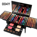 194-color eye shadow palette with brush mirror