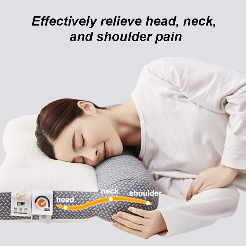 New Ergonomic Pillow 3D SPA Massage Neck Pillow