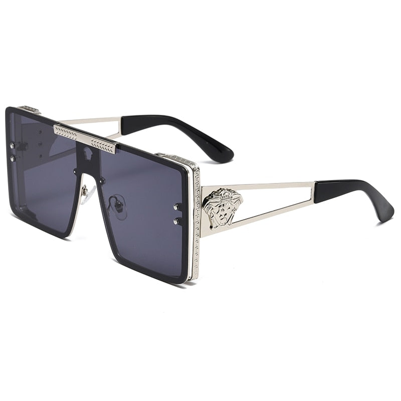Gafas de sol con marco de gafas para mujer