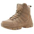 Men's Large Size Outdoor Field Training Hiking Military Boots