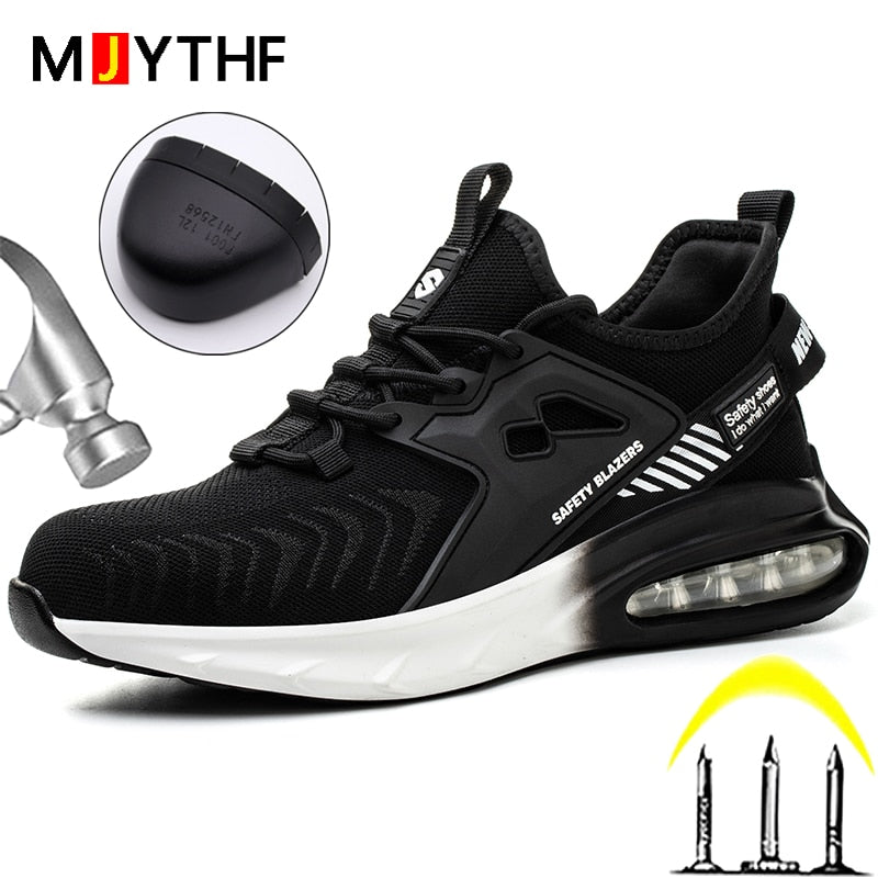 Work Shoes Steel Toe Sports Shoes Indestructible Safety Shoes