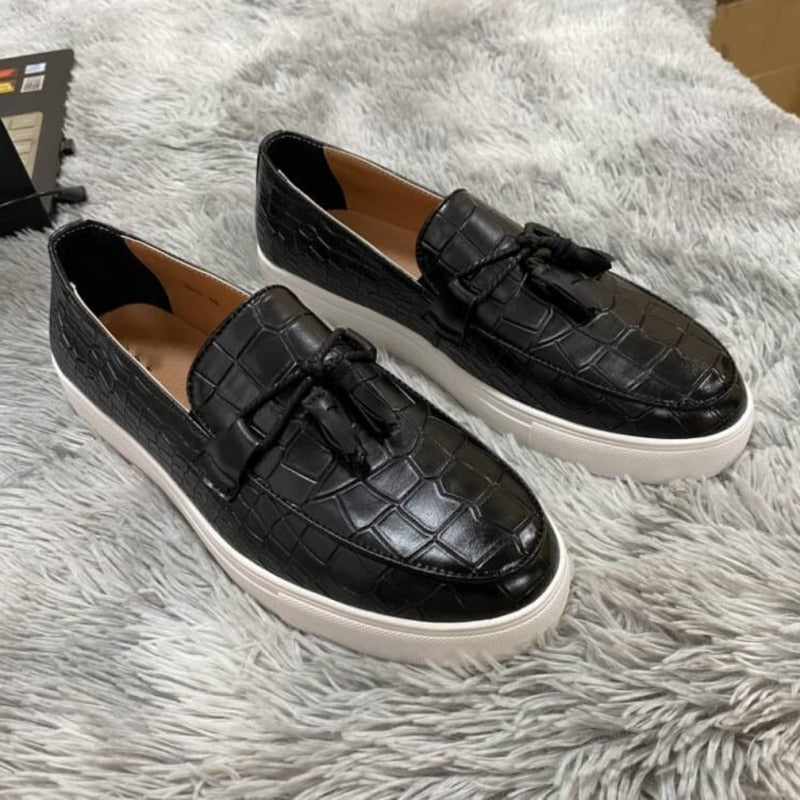 Men's Vulcanize Shoes Slip-On Sneakers