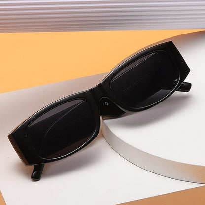 Bügel-Sonnenbrille, UV-Schutz, Persönlichkeit, kleiner Rahmen