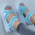 Women Heels Summer Sandals Platform Soft Wedges