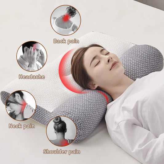 New Ergonomic Pillow 3D SPA Massage Neck Pillow