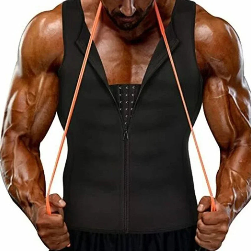 Men Body Shaper abdomen Corset Sweat Slimming Belt