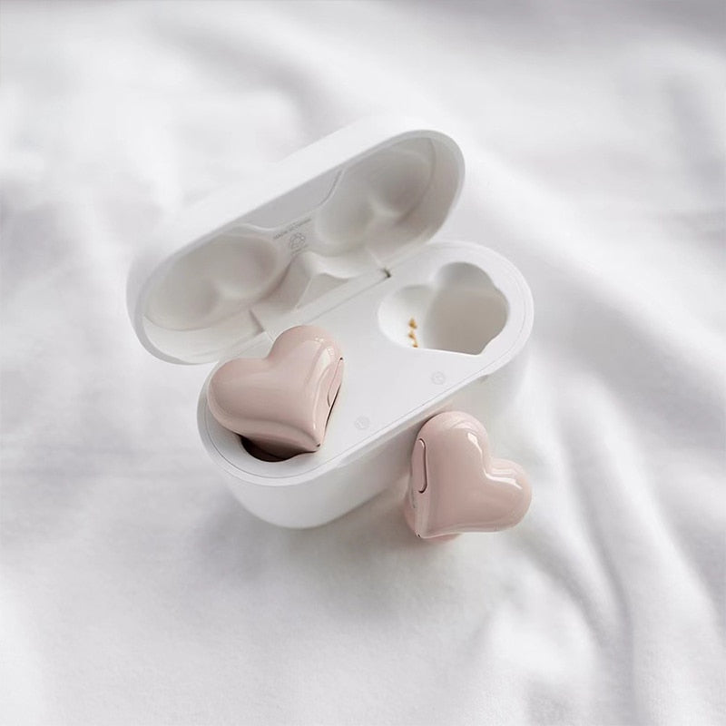 Bluetooth Wireless Headphones Heart Shaped