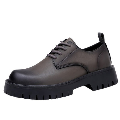 Zapatos de cuero genuino de alta calidad para hombres