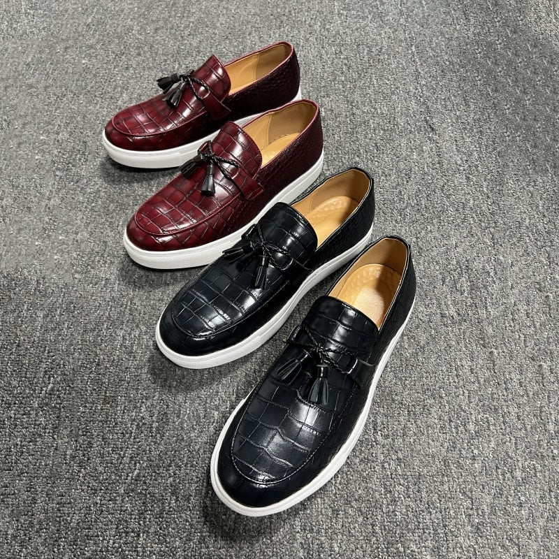 Men's Vulcanize Shoes Slip-On Sneakers