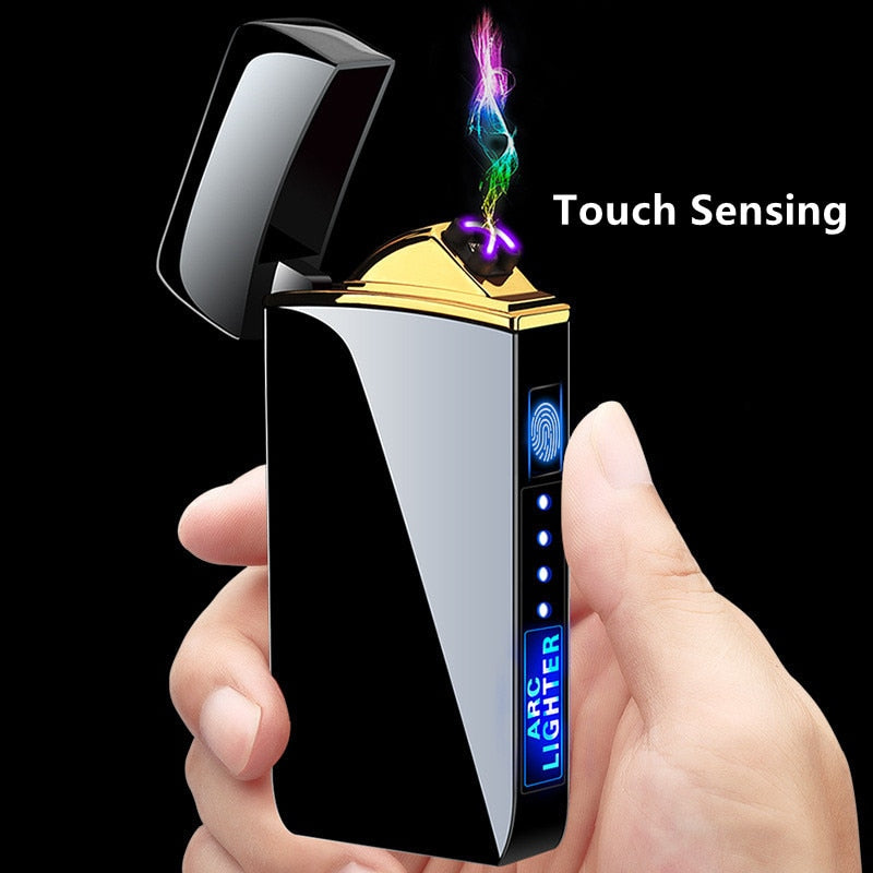 Rechargeable USB Lighter LED Power Display