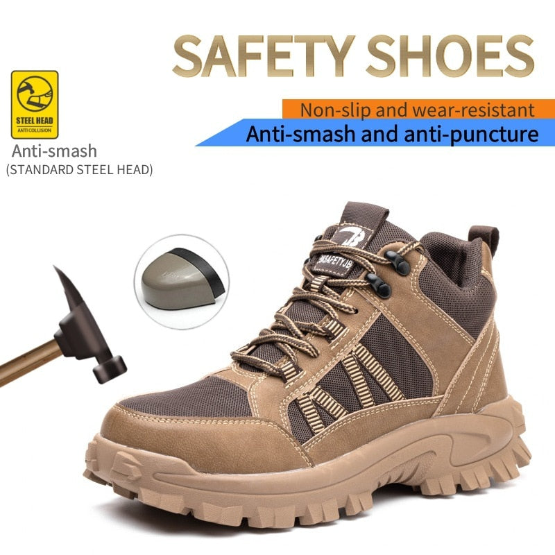 Smash-proof and Wear-resistant Protective Shoes