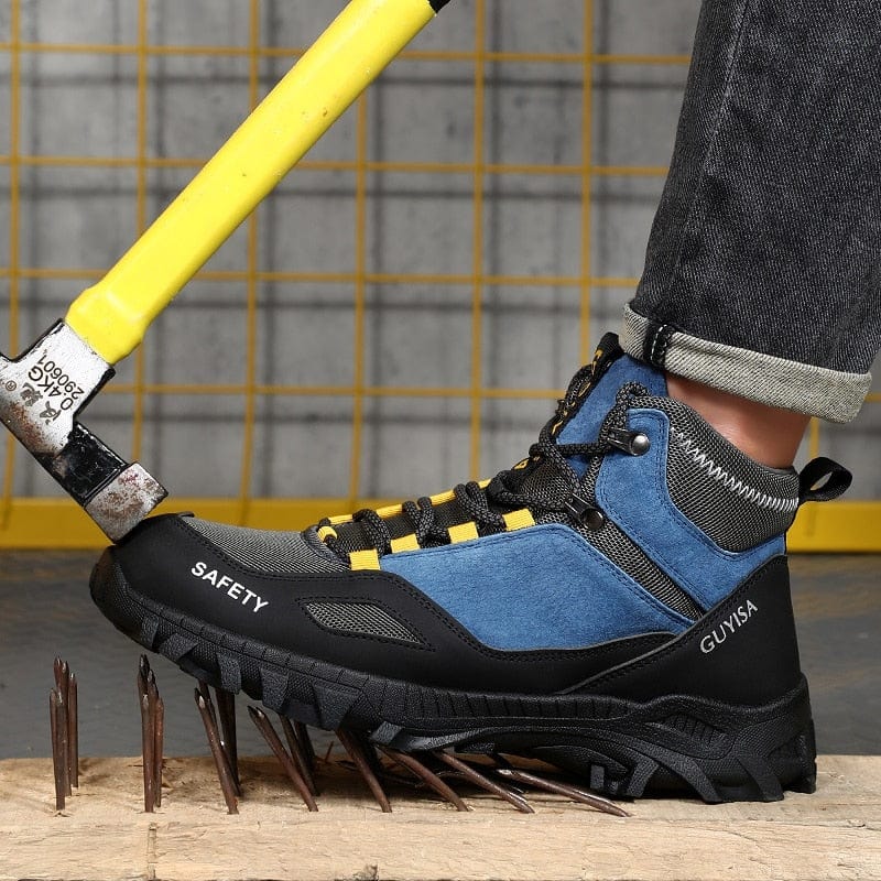 Indestructible Men Safety Boots Steel Toe Anti-smash