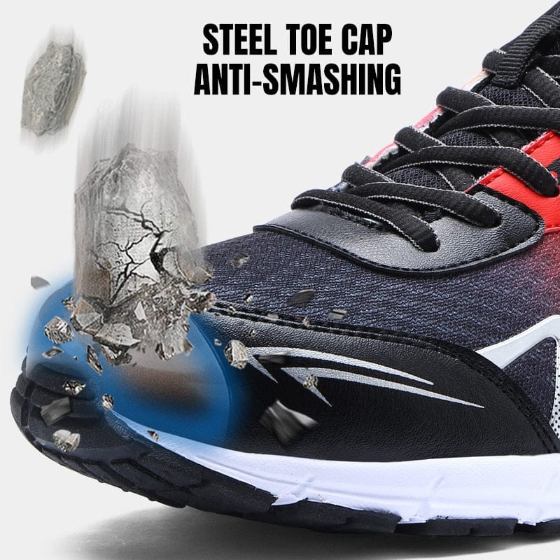 Lightweight Breathable Steel Toe Shoes Work Safety