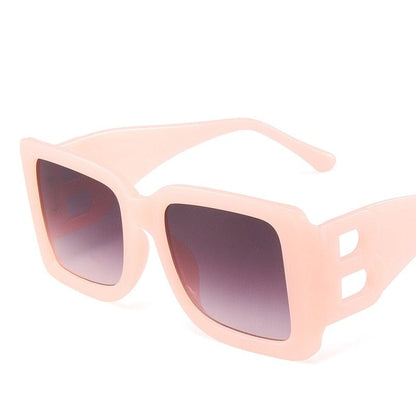 Quadratische Sonnenbrille Damenmode New Vintage