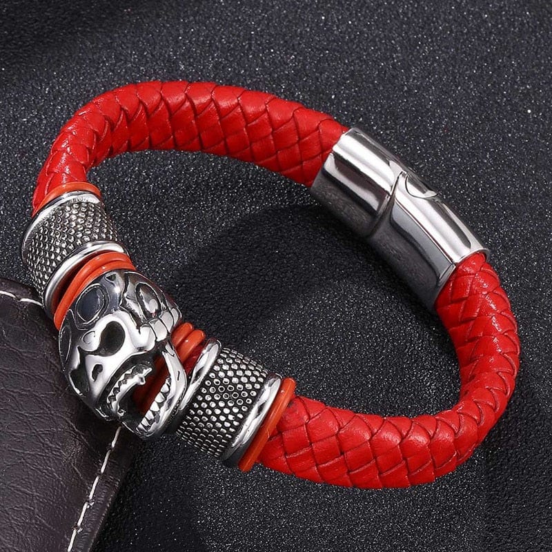 Punk Jewelry Men Stainless Steel Skull Head Charms