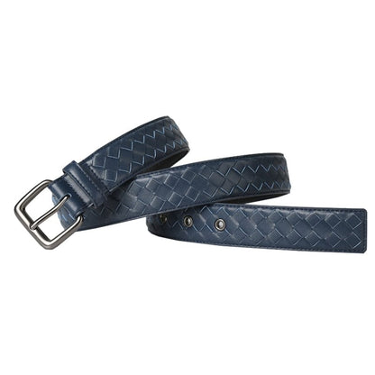 Cinturón de cuero con hebilla para hombre, pantalones vaqueros de moda, cinturón causal