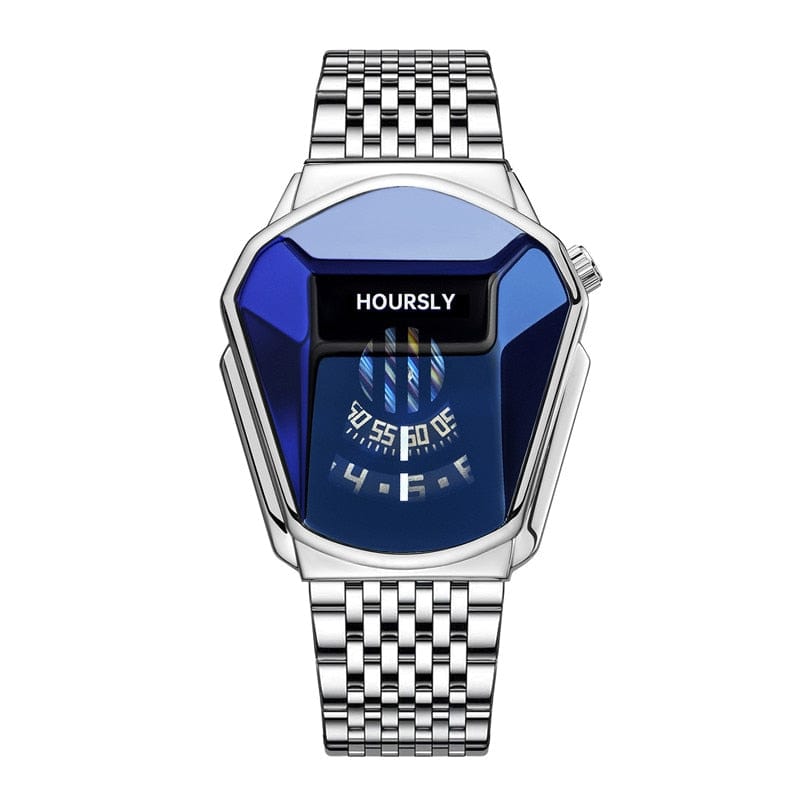 Wristwatch Stainless Steel Technology Fashion Quartz Watch