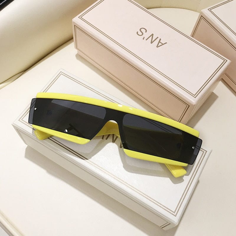 Luxus-Sonnenbrille mit Farbverlauf, Markendesigner