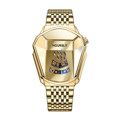 Wristwatch Stainless Steel Technology Fashion Quartz Watch