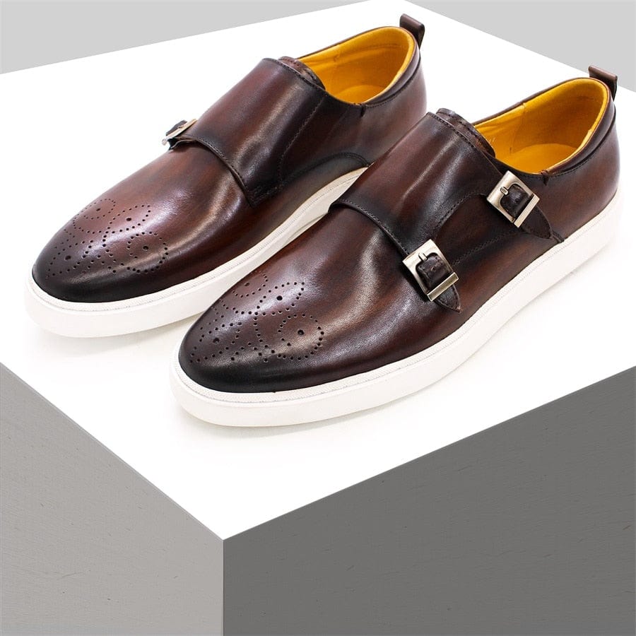 Leather Shoes Fashionable and Comfortable Flat Shoes