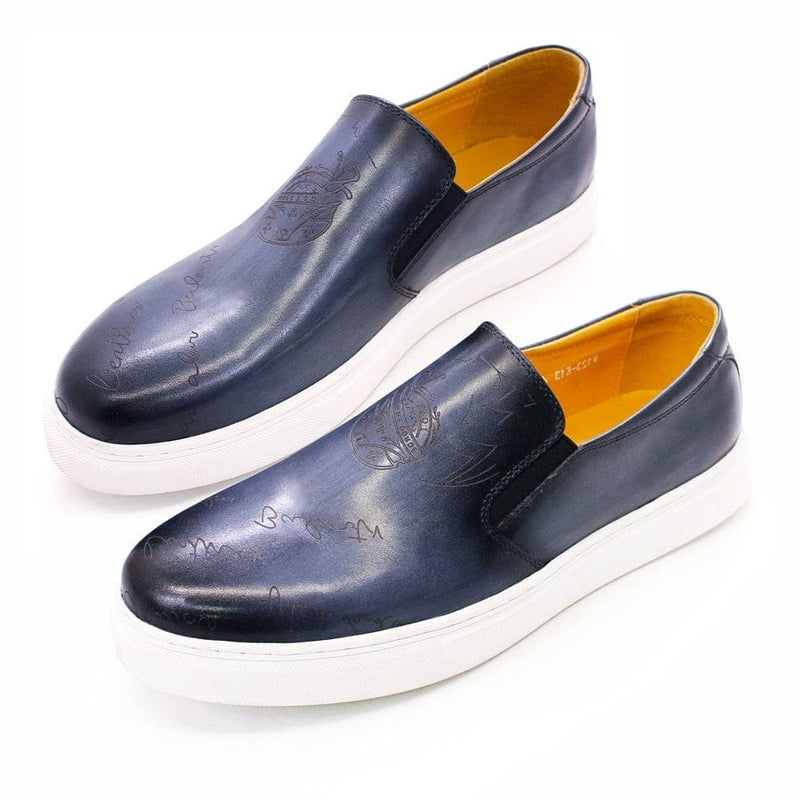 Leather Casual Shoes High-end Handmade
