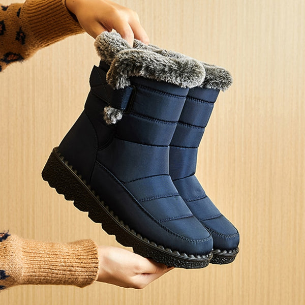 Waterproof Winter Boots for Women Warm Cotton