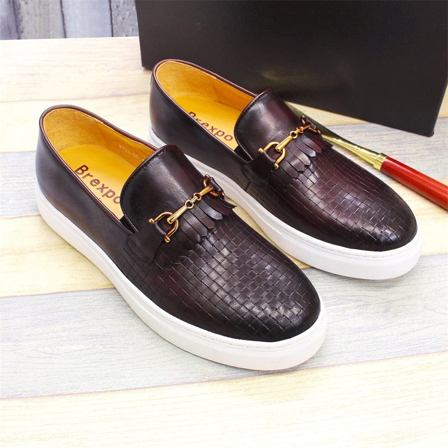 Genuine Leather Casual Shoes,