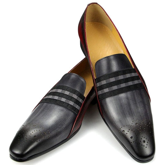Loafer Herren Mode Rindsleder Schuhe