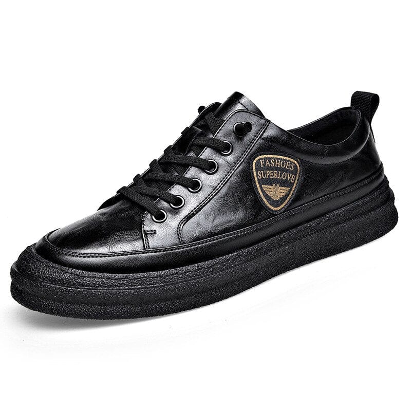 Chaussures décontractées en cuir véritable Cool Black Sneaker