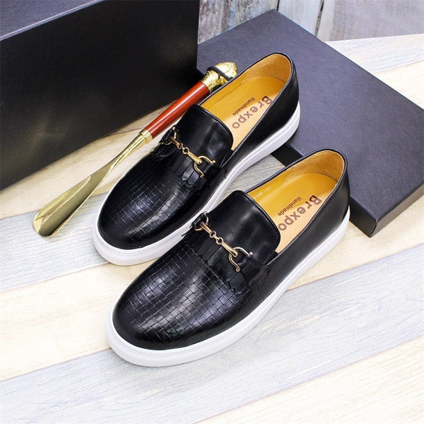 Genuine Leather Casual Shoes,