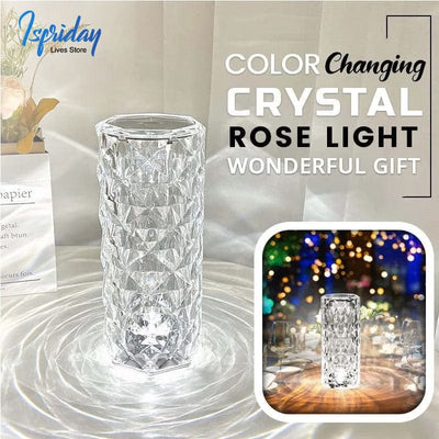 Crystal Lamp Night Light 16 Colors